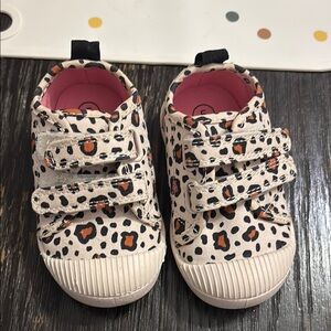 Leopard Print Kids Shoes